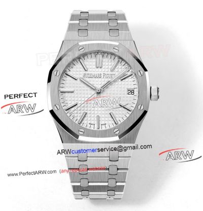 Audemars Piguet Royal Oak 15510 White Dial Stainless Steel 4302 Movment Replica Watch 